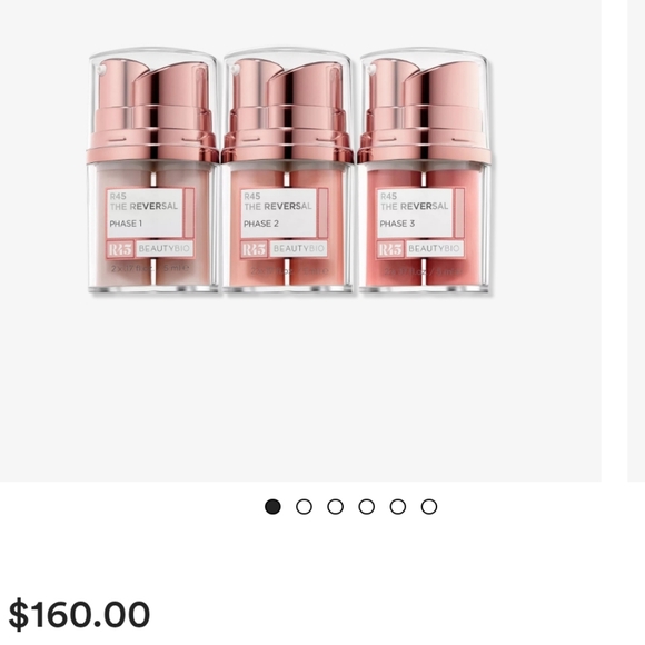 NIB $160 BeautyBio R45 The Reversal 3-Phase Retinol Booster System - Picture 2 of 11